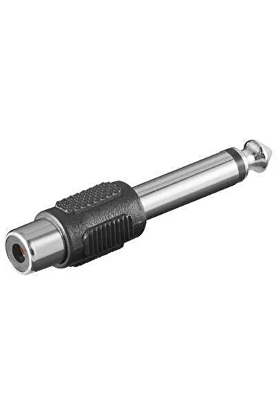 OEM Adaptor Jack 6.35 mm mono la RCA mama Goobay
