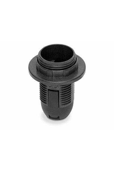 Plastrol Dulie E14 plastic negru cu inel OE-14K