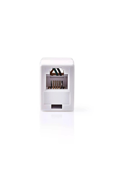 OEM Nedis modular coupler RJ11 mother - RJ11 mother white