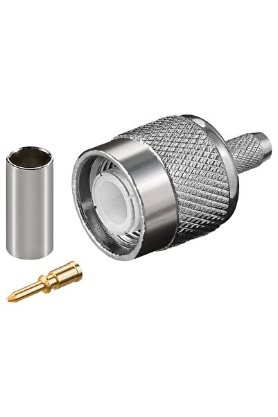 OEM TNC male connector with crimp for RG58 cable Goobay