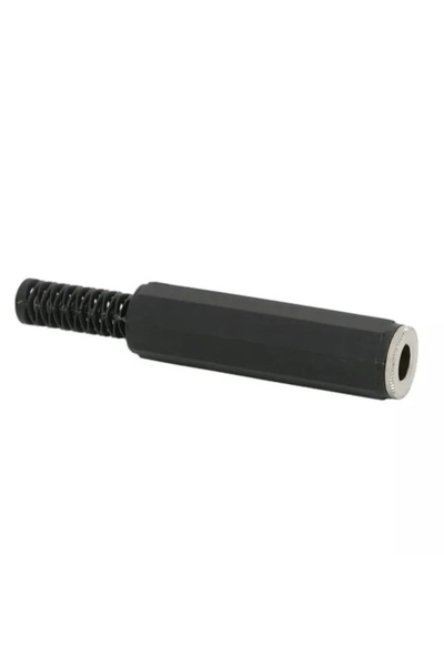 OEM Στερεοφωνικό θηλυκό βύσμα JACK 6,3 mm με προστασία καλωδίου
