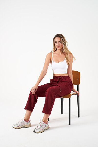 MİA NOURA Women's Suede Fabric Pants