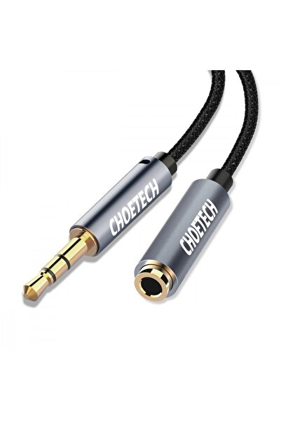OEM Audio cable Stereo jack Choetech AUX001 3.5 mm male - 3.5 mm female 2m black