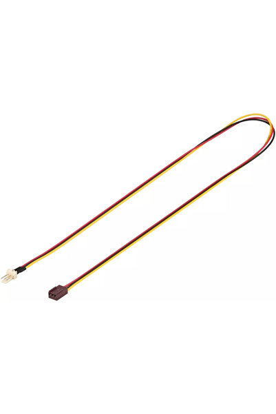 OEM 3-pin 0.6m Goobay 3-pin 3.6m PC fan extension cable