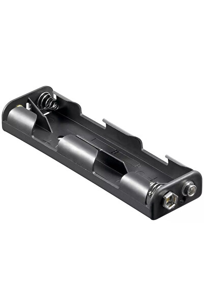 goobay Suport baterie 4x AA R6 cu mufa de conectare 9V