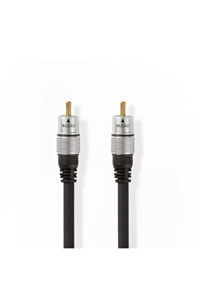 OEM Digital Audio AV Cablu 1x RCA tata - 1x RCA tata 1.5m placat cu aur Nedis