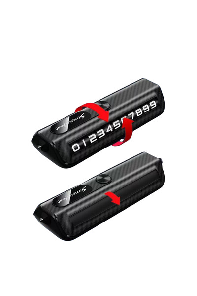 OEM Karbon Desenli Aç-Kapa Numaratör