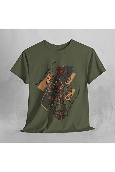 l'eivor Expedition 33 Special Design Printed Cotton T-Shirt