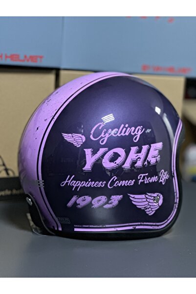 Palas Motor GÜNEŞ GÖZLÜKLÜ RETRO MOTOSİKLET KASKI ECE 22.06 SERTİFİKA/ürün da...