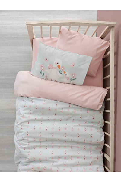 Arthurs Cotton Box Baby Duvet Cover Set Mamiduck Pink