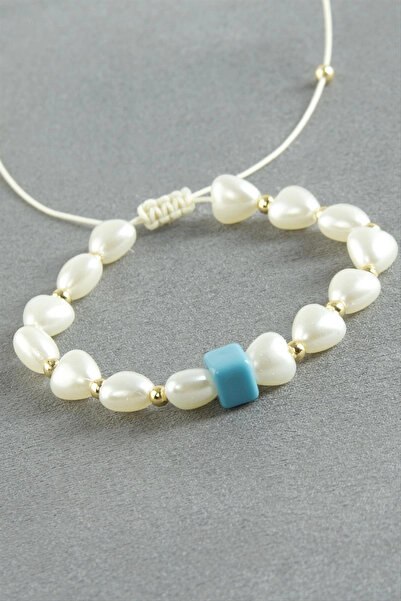 Eco Lounge Heart Pearl Bracelet