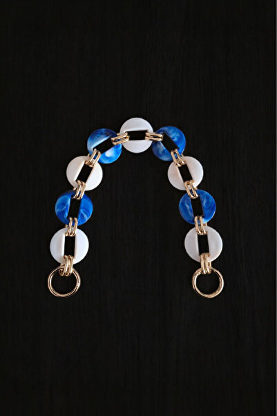 Nildenhobim Mâner de geantă din acril oval pentru genți de tricotat și genți din piele - Lungime 45 cm