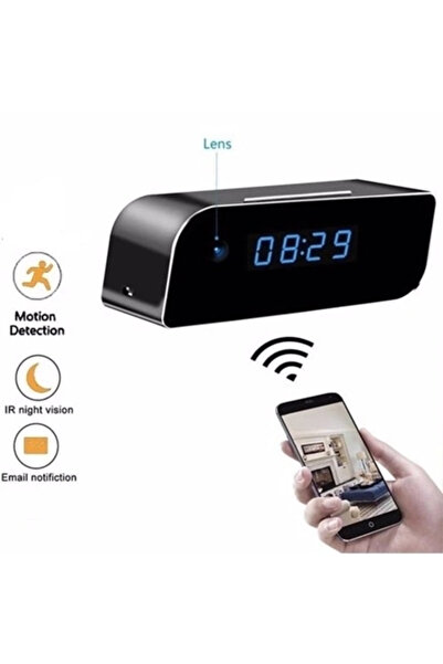 Eco Lounge 4k Wifi Gizli Kamera Bebek Bakıcı Kamera 1080p Masa Üstü Sesli Kayıt