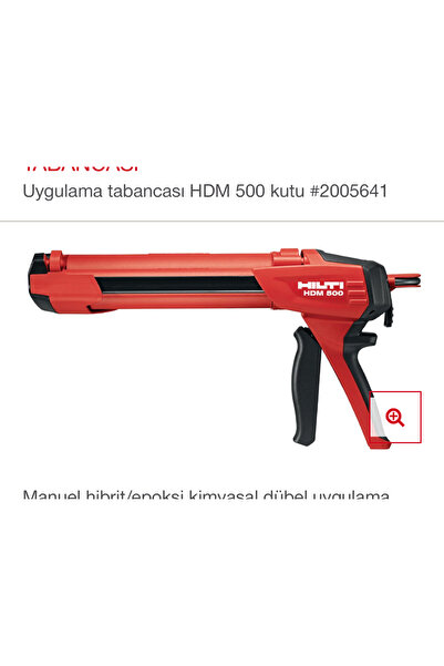 Hilti hdm 500 kimtasal dübel tabancası
