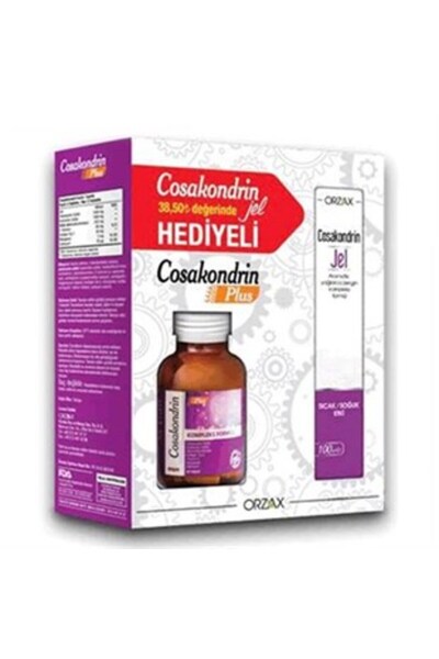 Orzax Cosakondrin Plus 60 Tablet + Cosakondrin Jel 100 ml Hediyeli