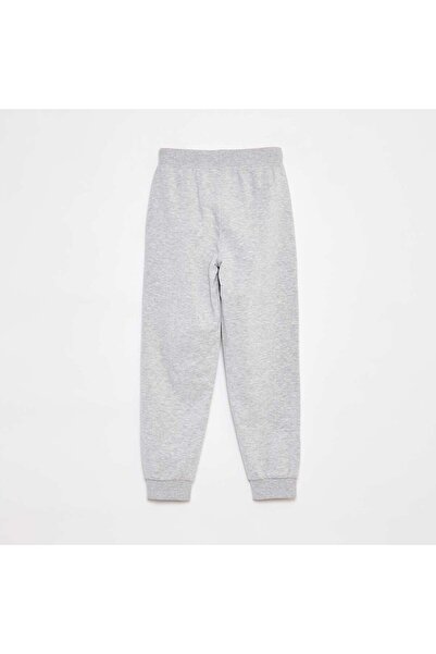 KIABI Plain joggers with elasticated waist GREY