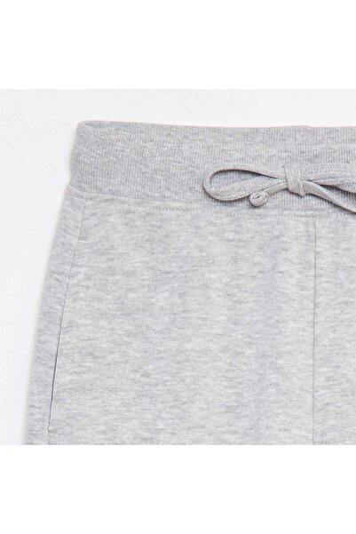 KIABI Plain joggers with elasticated waist GREY
