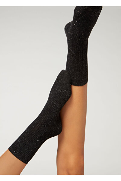 Calzedonia Simli Kaşmir Soket Çorap
