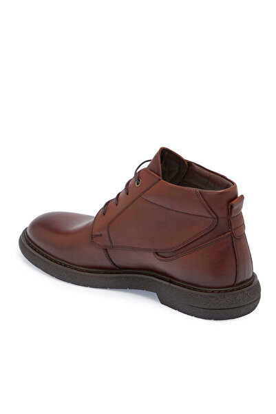 Tergan Kahve Hakiki Deri Erkek Klasik Bot - E24K1BT57072-A24