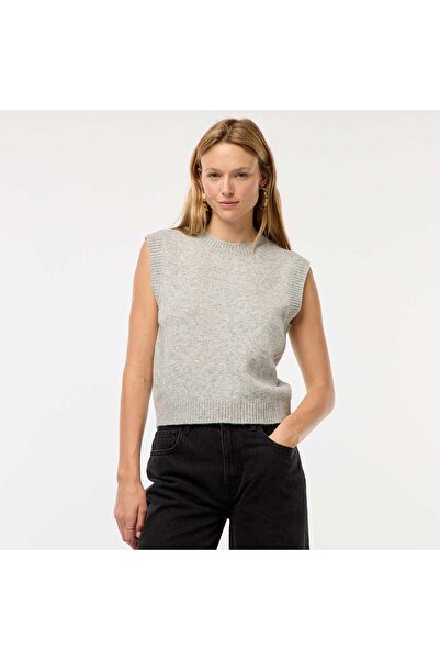 KIABI Knitted gilet GREY