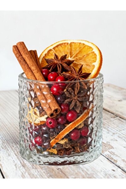 Paşa Cam Paşacam Kristal Desenli Mini Vazo 10Cm Genişlik X 10Cm Uzunluk Mumluk