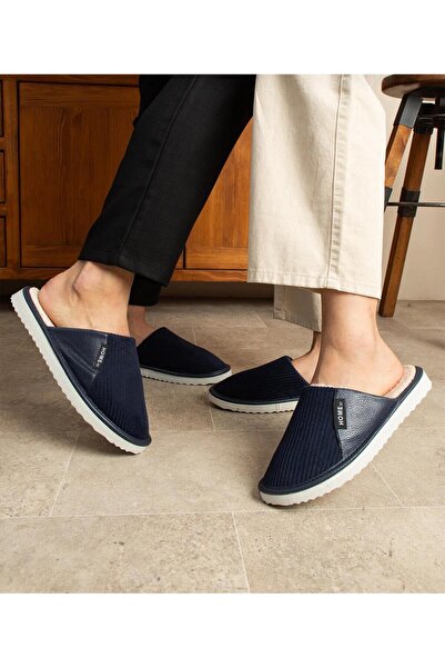 Lion Унісекс хакі напівшкіряні домашні капці з вовняною підкладкою