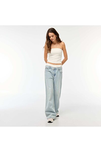 KIABI Baggy jeggings BLUE