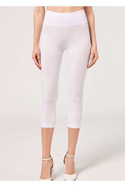 Calzedonia بنطلون كابري قطني