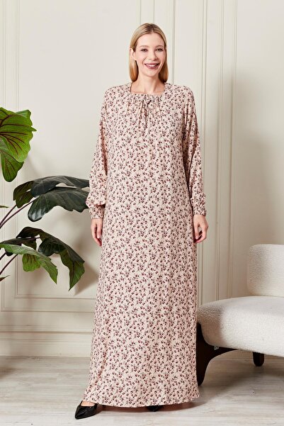 Ferace Women's Plus Size Square Neck Crinkle Dress