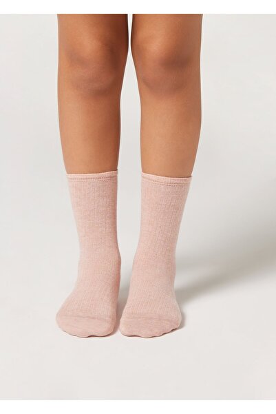 Calzedonia Блестящи кашмирени детски чорапи