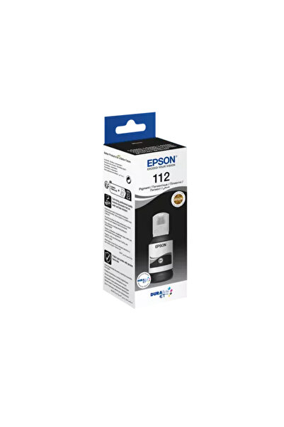 EPSON زجاجة حبر إيكوتانك ١١٢ | لون أسود | C13T06C14A