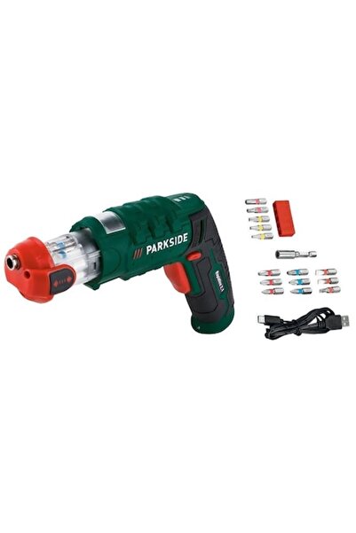 PARKSIDE Cordless Screwdriver with Battery and Charger PARKSIDE® 4V Rapidfire 2.2