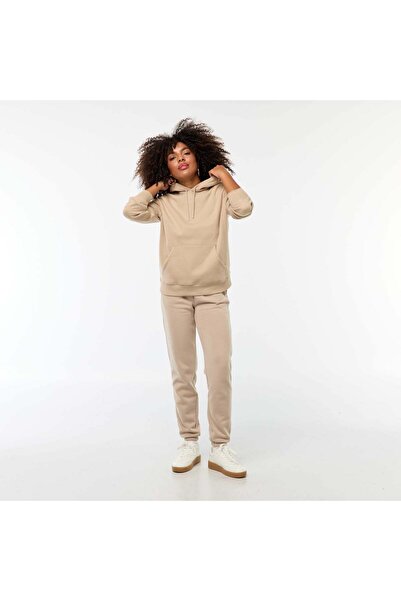 KIABI Mid-rise sports joggers BEIGE