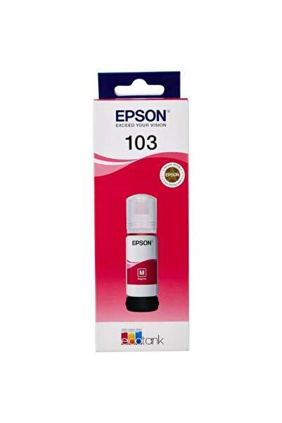 EPSON زجاجة حبر EcoTank ١٠٣ سعة ٦٥ مل | لون أرجواني | C13T00S34A