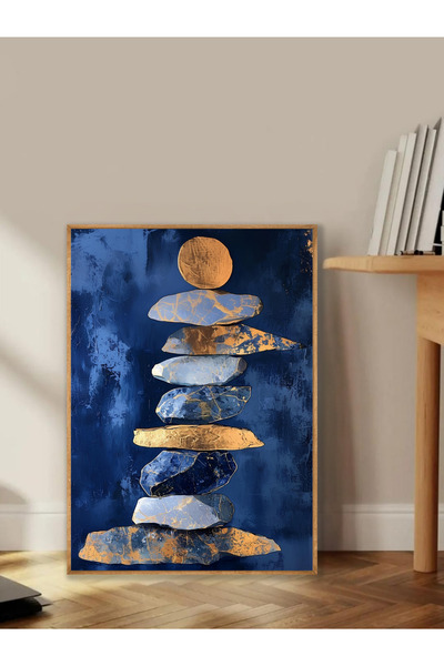 Tuba Decor Tablo dintr-o singură bucată cu rame din lemn pentru sufragerie, sufragerie, bucătărie