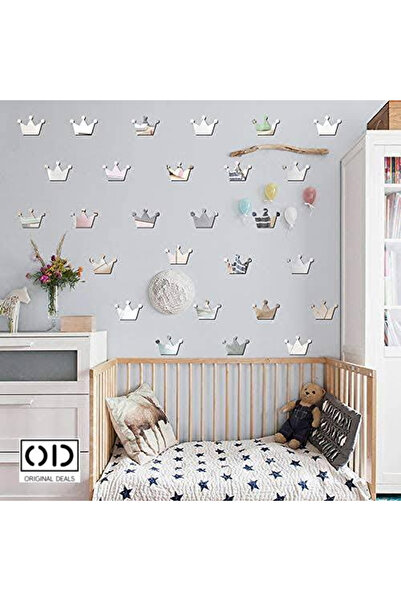 ORIGINAL DEALS Oglindă autoadezivă pentru design interior, model Royal Crown,...