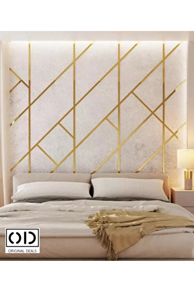 ORIGINAL DEALS Bandă metalică decorativă autoadezivă, oțel inoxidabil nichelat, 500 cm