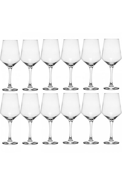 NADİR Set 12 pahare vin alb BRUNELLO, 390ml, D8,7xh21,5cm, sticla