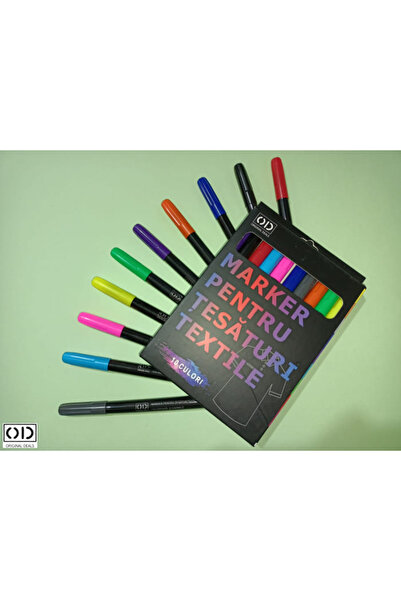 ORIGINAL DEALS Set 10 markere pentru scris pe haine, încălțăminte și material...