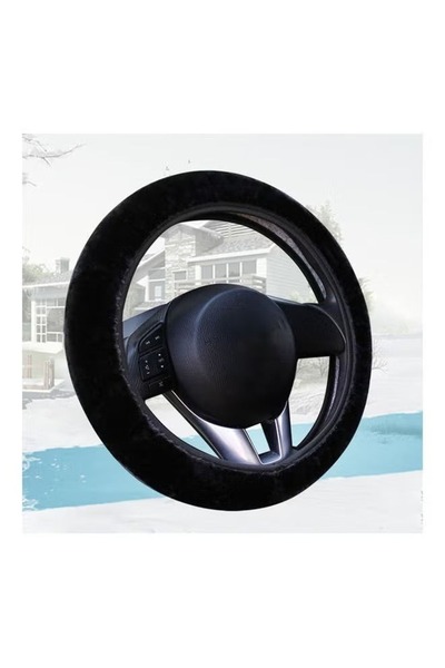 Primo Plus Fluffy 3 pcs Steering Wheel / Handbrake / Gear Shift Cover
