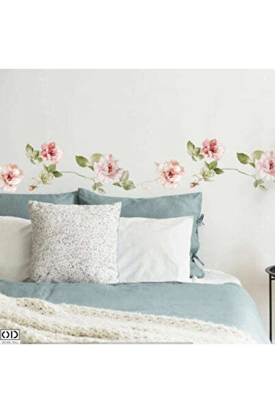 ORIGINAL DEALS Autocolant pentru pereți și suprafețe multiple, trandafiri sălbatici cățărători, 100 x 17,5 cm