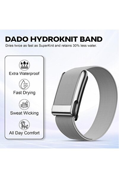 Generic Dado HydroKnit Waterproof Nylon Sport Band Compatible with WHOOP 5.0/One/Peak/Life