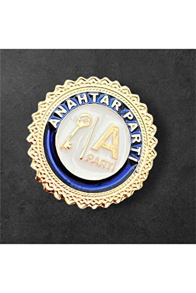 WALDORF Anahtar Partisi Yaka Rozeti ( Maden )