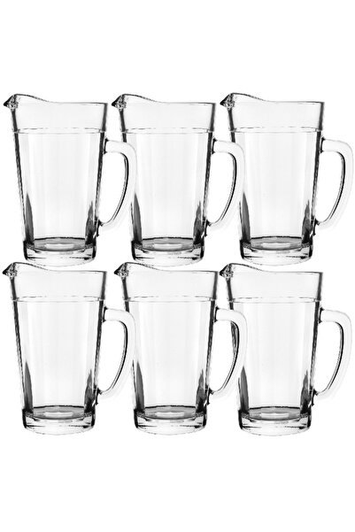 NADİR Set 6 carafe/cani servire AMERICANO, 750ml, 15x10,8xh18,2cm, sticla