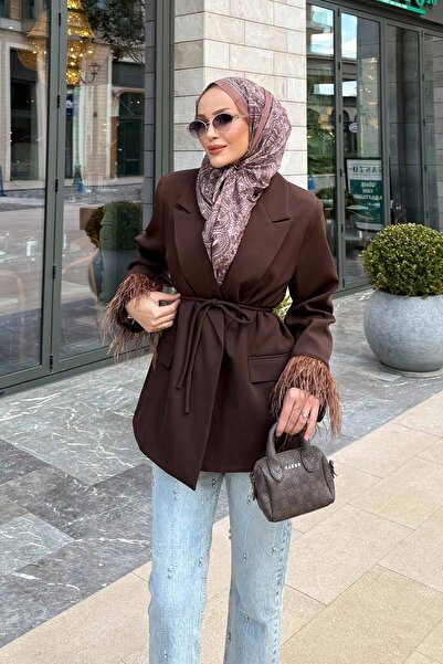 Melike Tatar Furry Lined Jacket 32-3302