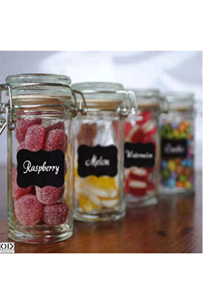 ORIGINAL DEALS Set 40 etichete adezive pentru borcane de sticlă, recipiente d...