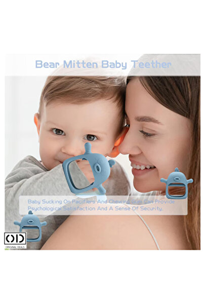 ORIGINAL DEALS Teething Toy for Babies and Toddlers, Premium Silicone, and BPA-Free