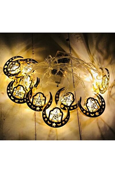 2SA Ramadan and Festival Decorative Light String 1.65m (Ten Illuminated Shapes)