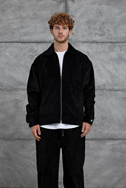 NOMARC Μαύρο βελούδινο κοστούμι Nmrc Oversize