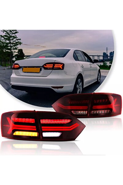 X POWER TUNİNG VW JETTA 2011-2014 AUDİ DİZAYN KIRMIZI LEDLİ ARKA STOP LAMBASI